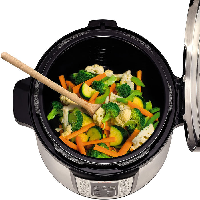 T-FAL Rapid Pro 12 in 1 Electric Pressure Cooker - Blemished package with full warranty - CY505E51