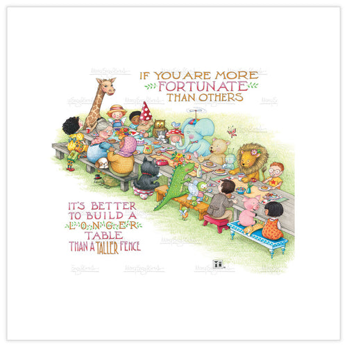 Table of Kindness Fine Art Print