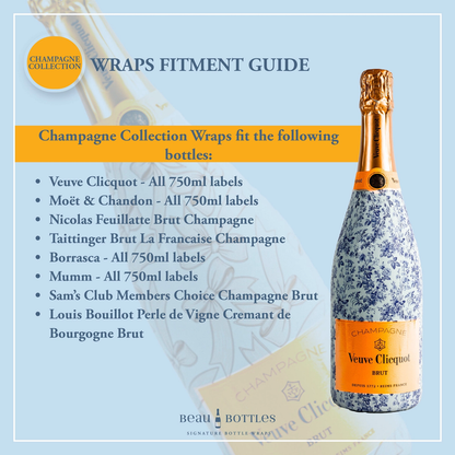Tan Leopard Champagne Bottle Wrap