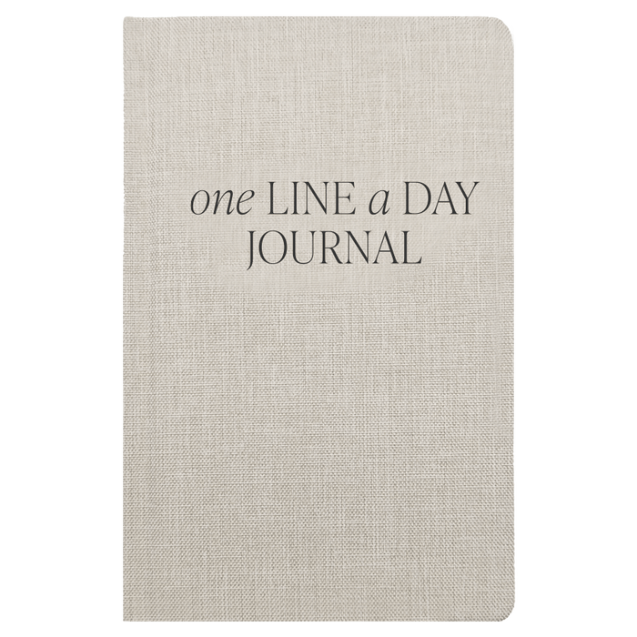 Tan One Line A Day Memory Journal [Online Only]
