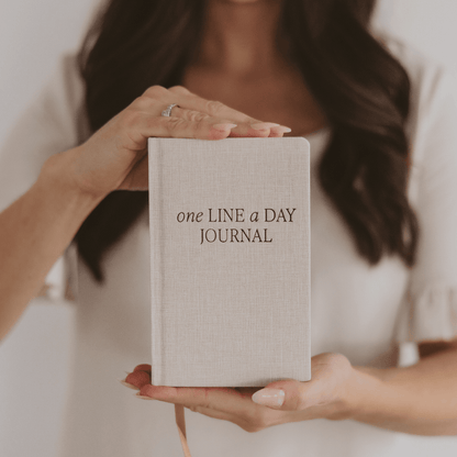 Tan One Line A Day Memory Journal [Online Only]