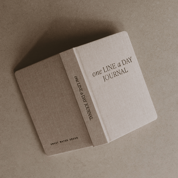 Tan One Line A Day Memory Journal [Online Only]