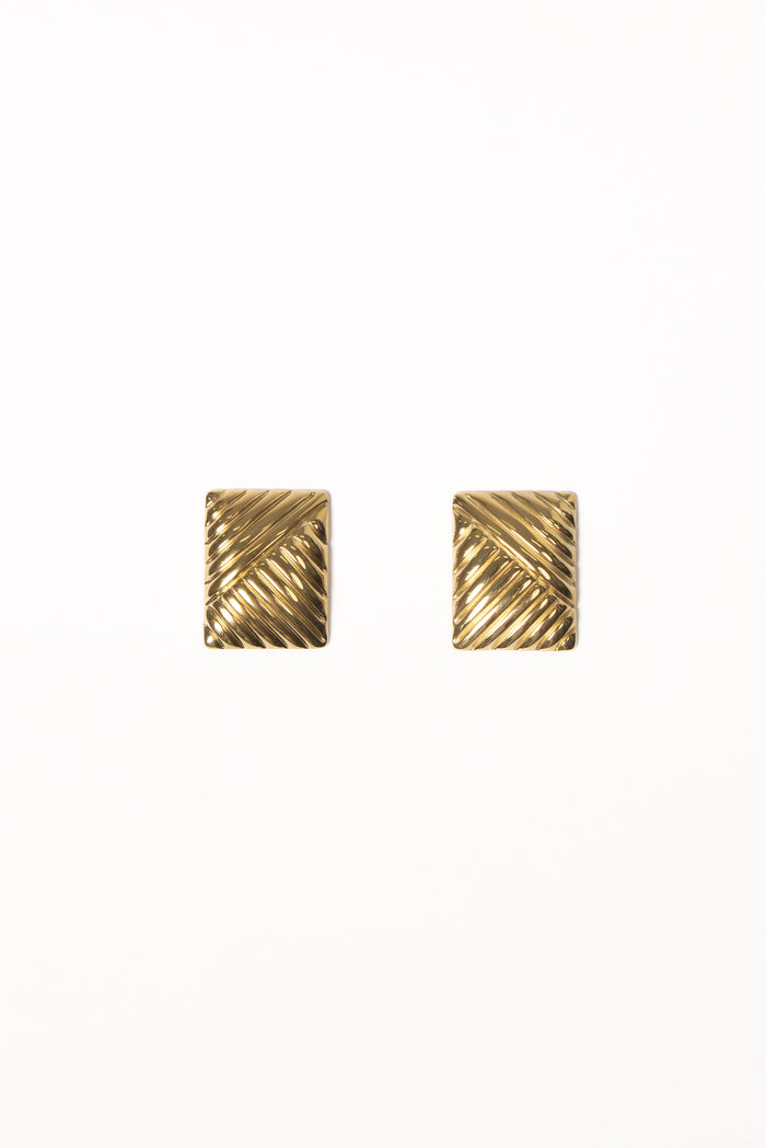 Petal and Pup USA ACCESSORIES Taytum Earrings - Gold One Size