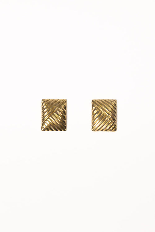 Petal and Pup USA ACCESSORIES Taytum Earrings - Gold One Size