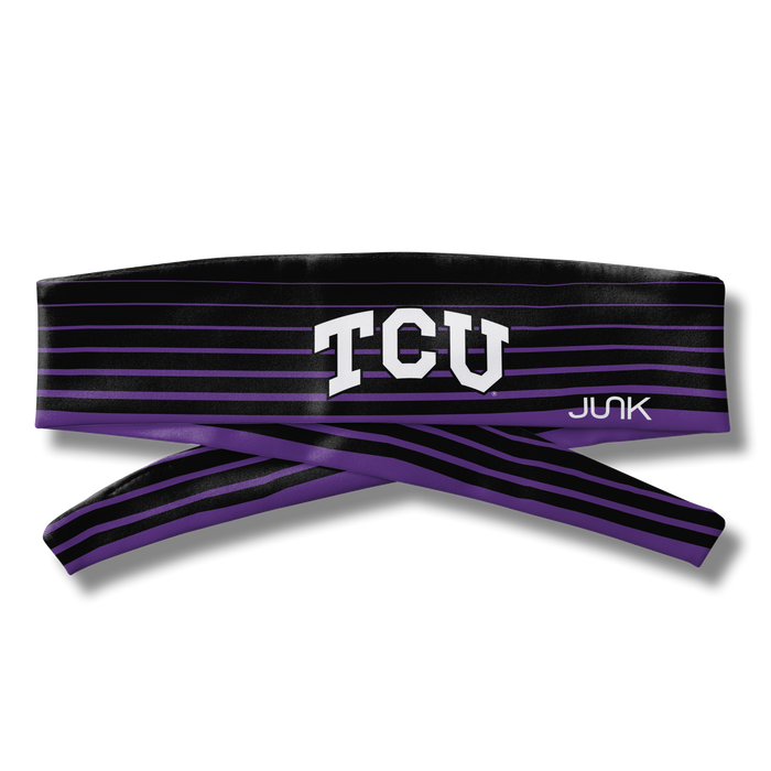 TCU: Gradient Stripe Flex Tie Headband - View 3