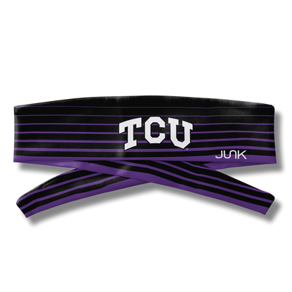 TCU: Gradient Stripe Flex Tie Headband - View 3