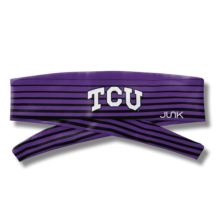 TCU: Gradient Stripe Flex Tie Headband - View 6