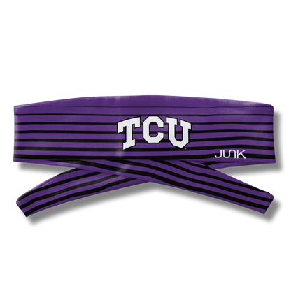 TCU: Gradient Stripe Flex Tie Headband - View 6