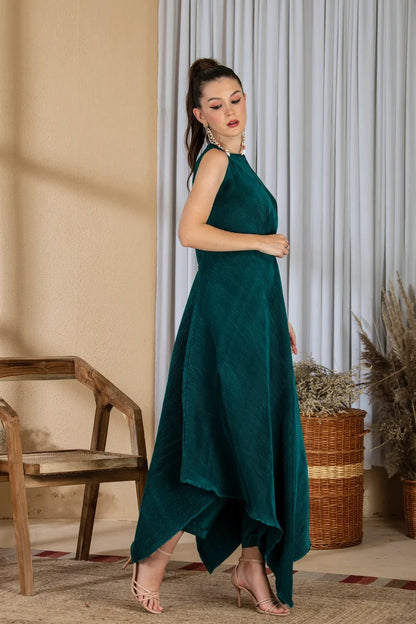 Teal Green Dress Set