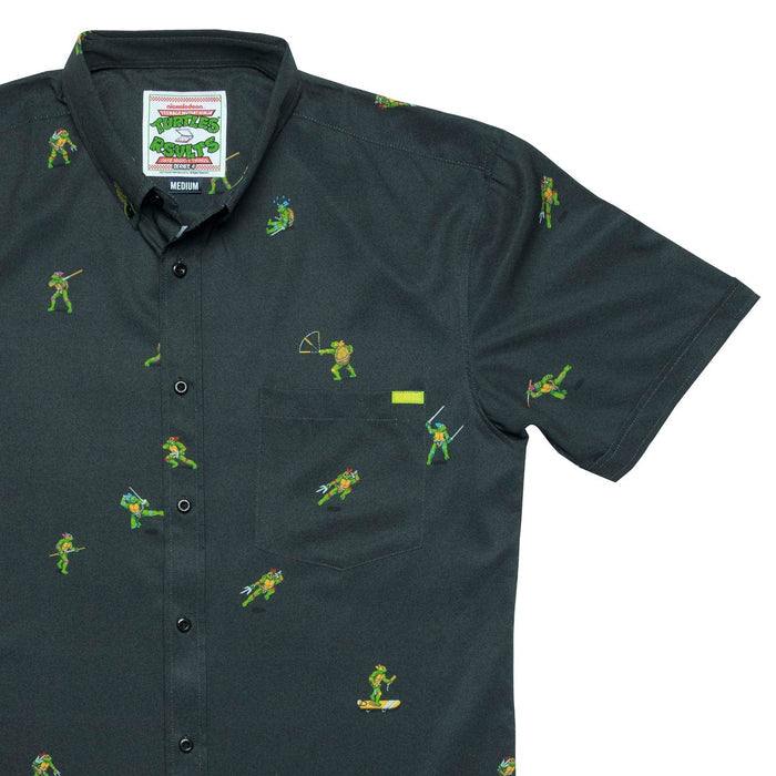 RSVLTS XS Nickelodeon Short Sleeve Shirt Teenage Mutant Ninja Turtles "Choose Your Turtle" – KUNUFLEX Short Sleeve Shirt