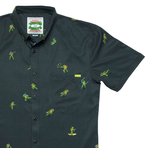 RSVLTS XS Nickelodeon Short Sleeve Shirt Teenage Mutant Ninja Turtles "Choose Your Turtle" – KUNUFLEX Short Sleeve Shirt