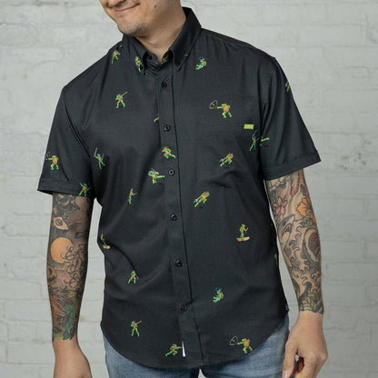 RSVLTS Nickelodeon Short Sleeve Shirt Teenage Mutant Ninja Turtles "Choose Your Turtle" – KUNUFLEX Short Sleeve Shirt