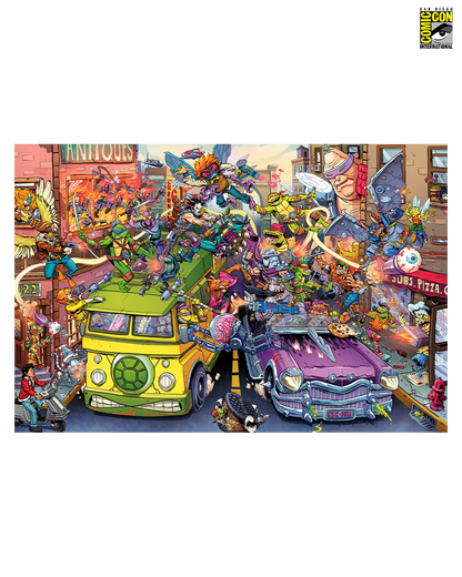 Teenage Mutant Ninja Turtles Pizza Van (Timed Edition) Poster