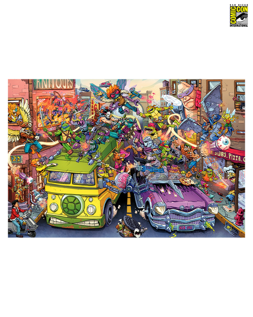 Teenage Mutant Ninja Turtles Pizza Van (Timed Edition) Poster
