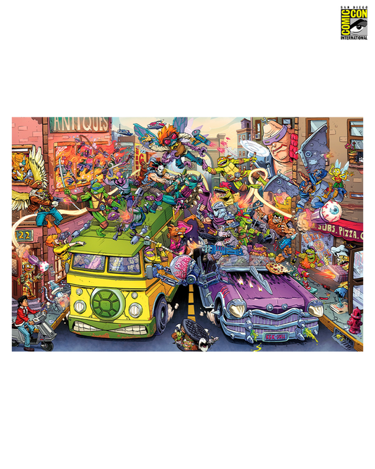Teenage Mutant Ninja Turtles Pizza Van (Timed Edition) Poster