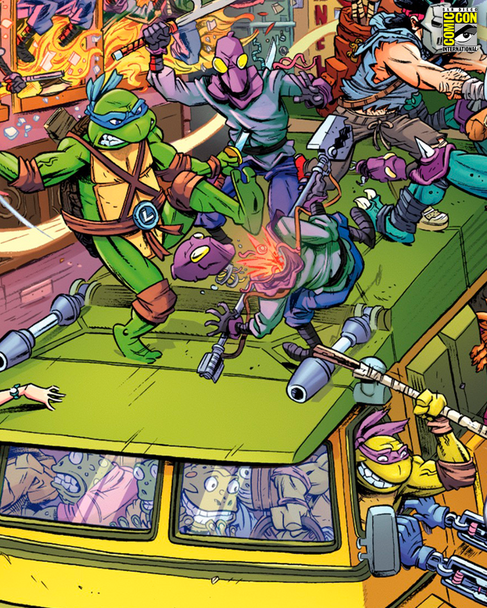 Teenage Mutant Ninja Turtles Pizza Van (Timed Edition) Poster