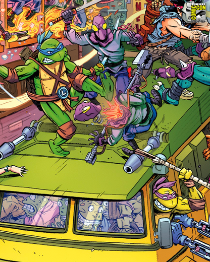 Teenage Mutant Ninja Turtles Pizza Van (Timed Edition) Poster