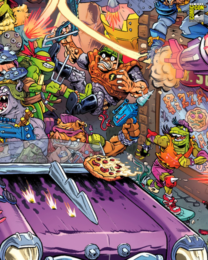 Teenage Mutant Ninja Turtles Pizza Van (Timed Edition) Poster
