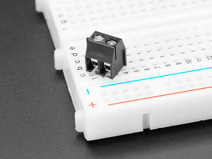 Terminal Block - 2-pin 3.5mm - pack of 5! by The Pi Hut - The Pi Hut