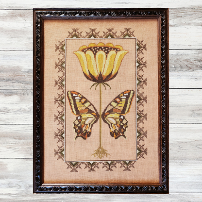 The Artsy Housewife - A Study in Garden Fairies - Chart and/or Roxy Floss Conversion