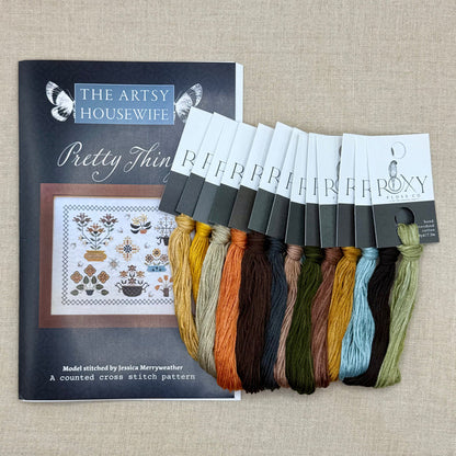 The Artsy Housewife - Pretty Things - Chart and/or Roxy Floss