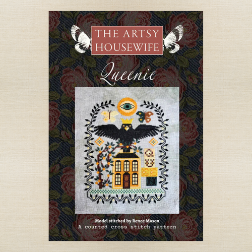 The Artsy Housewife - Queenie - Chart and/or Roxy Floss Conversion