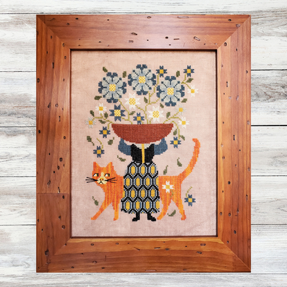 The Artsy Housewife - The Florist - Chart and/or Roxy Floss Conversion