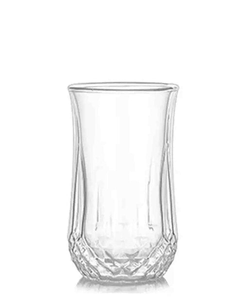 The Barista 2 Piece 250ML Double Wall Mug With Diamond Base - Clear