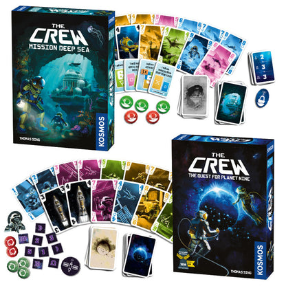 The Crew 2-Pack Bundle. The Crew: The Quest For Planet Nine & The Crew: Mission Deep Sea Games Thames & Kosmos