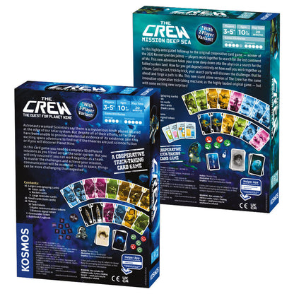The Crew 2-Pack Bundle. The Crew: The Quest For Planet Nine & The Crew: Mission Deep Sea Games Thames & Kosmos