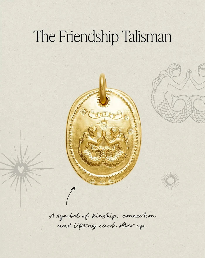 The Friendship Talisman Necklace | 18ct Gold Plated Necklaces Missoma
