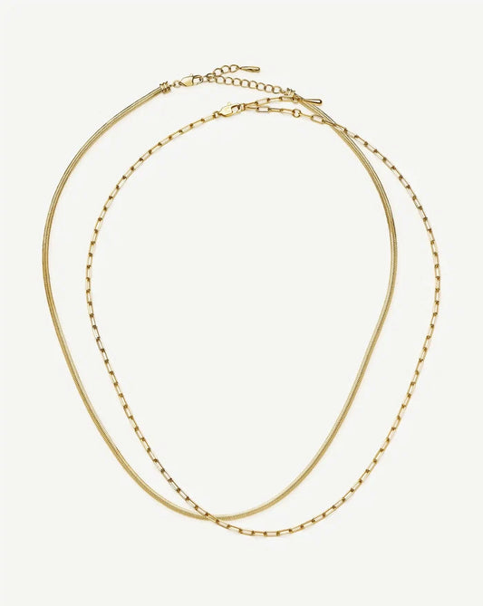 The Go-To Necklace Set | 18ct Gold Plated Necklaces Missoma