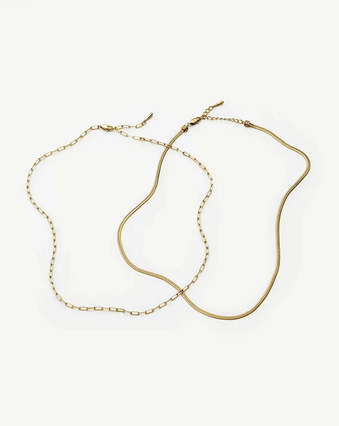The Go-To Necklace Set | 18ct Gold Plated Necklaces Missoma