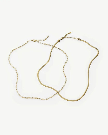 The Go-To Necklace Set | 18ct Gold Plated Necklaces Missoma