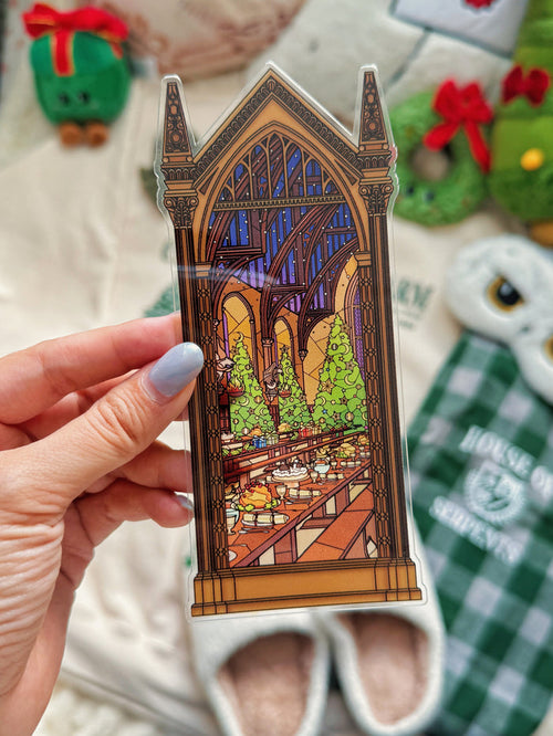 The Great Hall Christmas Bookmark