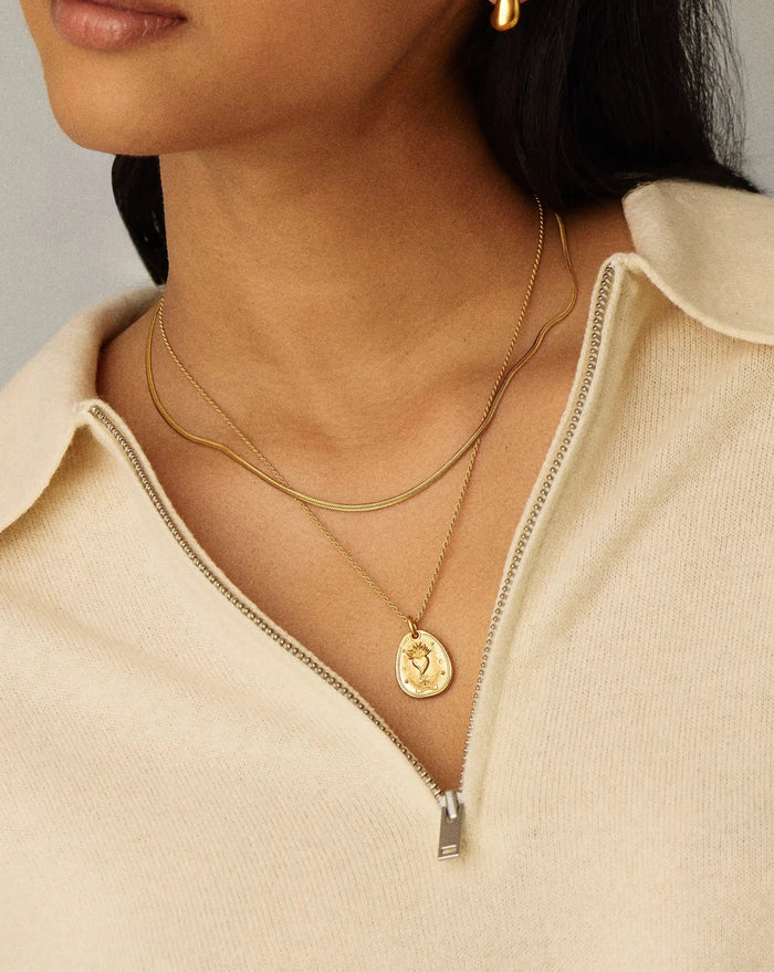 The Heart Talisman Pendant | 18ct Gold Plated Pendants Missoma