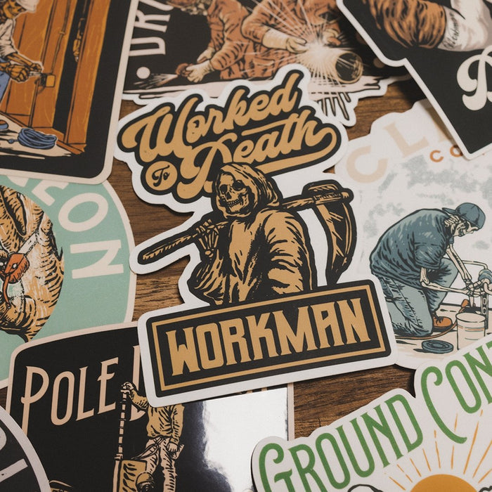 O.G. Jumbo Sticker Pack - Workman Trading Co.