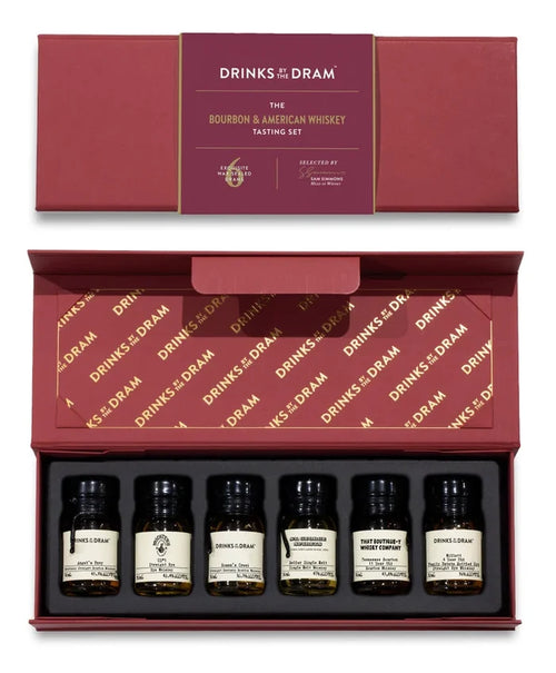 The Premium Bourbon 6 Dram Tasting Set 18cl