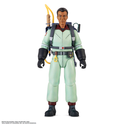 The Real Ghostbusters: Winston Zeddemore 1/12 Figure