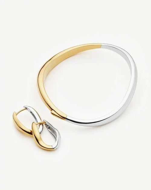 The Signature Mixed Metals Set | 18ct Gold Plated, Brass Mixed Jewellery Set Missoma