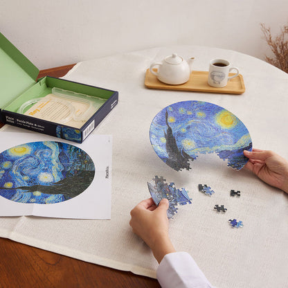 A masterpiece on your plate! How about having dinner with Van Gogh? Such a special encounter!—You’ll Always Get There with PieceRelax.