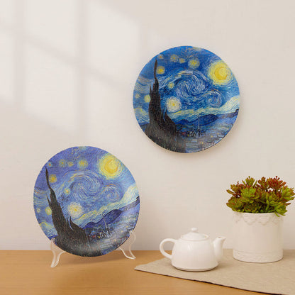 A masterpiece on your plate! How about having dinner with Van Gogh? Such a special encounter!—You’ll Always Get There with PieceRelax.