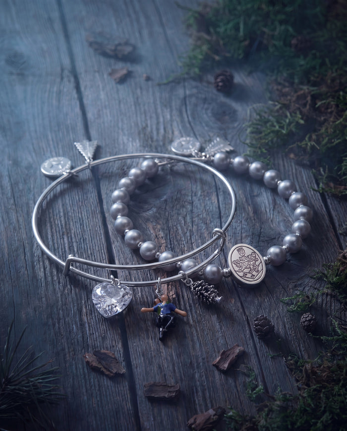 The Twilight Saga Bella & Edward Charm Bangle