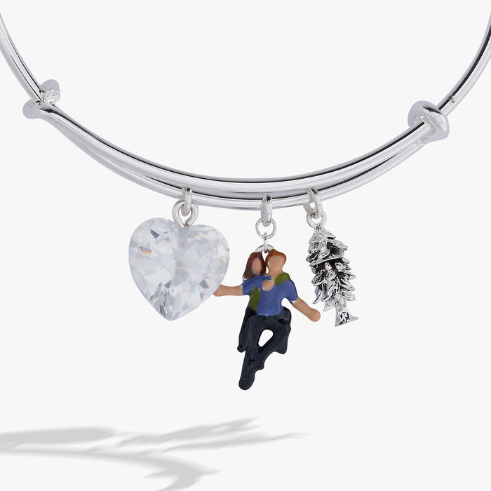 The Twilight Saga Bella & Edward Charm Bangle