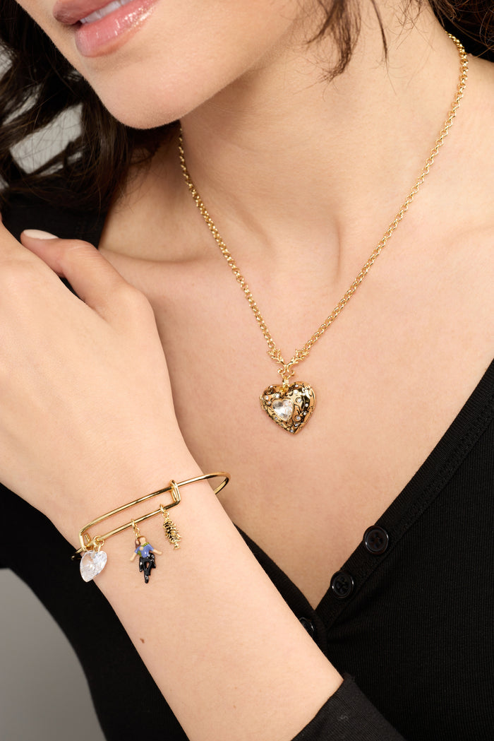 The Twilight Saga Bella & Edward Charm Bangle