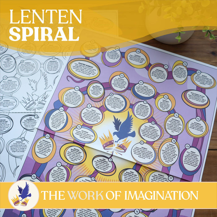 The Work of Imagination Lenten Spiral