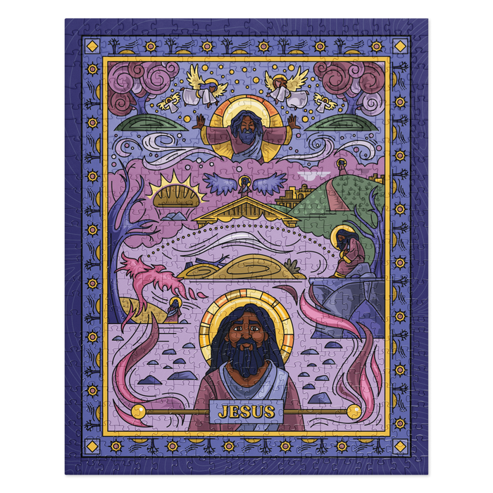 Jesus / 520 pieces (16" x 20")