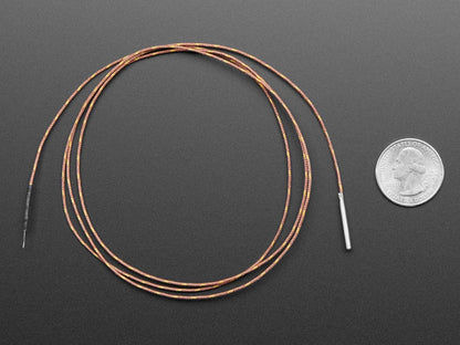 Thermocouple Type-K Glass Braid Insulated Stainless Steel Tip by The Pi Hut - The Pi Hut