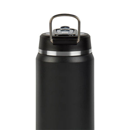 Thermos Icon Flip Lid Water Bottle - Granite Black | 1.2L
