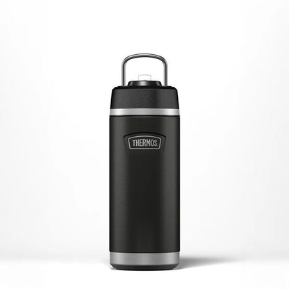 Thermos Icon Flip Lid Water Bottle - Granite Black | 530ml